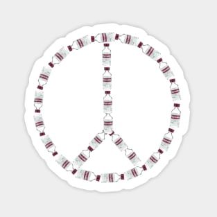 Insulin Peace Sign Sticker